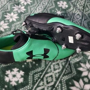 Under Armour Spotlight Soccer Cleats Green&Black